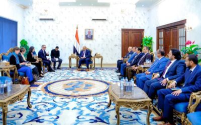 الرئيس الزُبيدي: نتطلع لدور أوروبي أكبر في دعم المشاريع التنموية في بلادنا