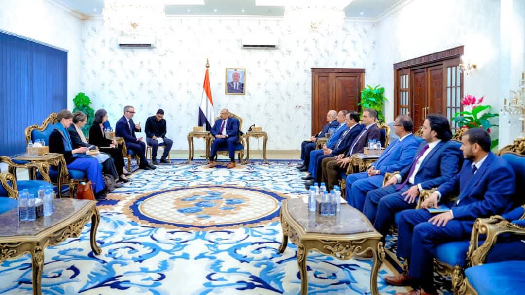 الرئيس الزُبيدي: نتطلع لدور أوروبي أكبر في دعم المشاريع التنموية في بلادنا