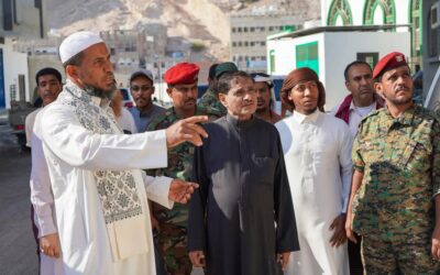 عضو مجلس القيادة الرئاسي #البحسني يشيد بجهود جمعية التكريم في خدمة القرآن وافتتاح مسجد بر الوالدين الرابع بالمكلا