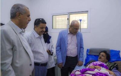 الكثيري يطمئن على صحة نائب رئيس تنفيذية انتقالي الضالع المناضل قاسم صالح ناجي