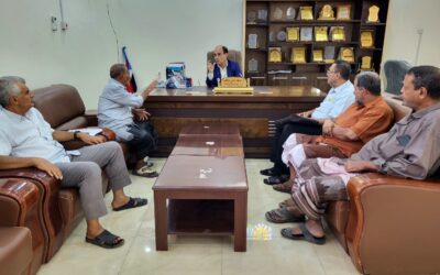 *مدير عام دارسعد يطلع على اخر المستجدات : من لجنة ملاك العقود المدنية في بئر فضل*