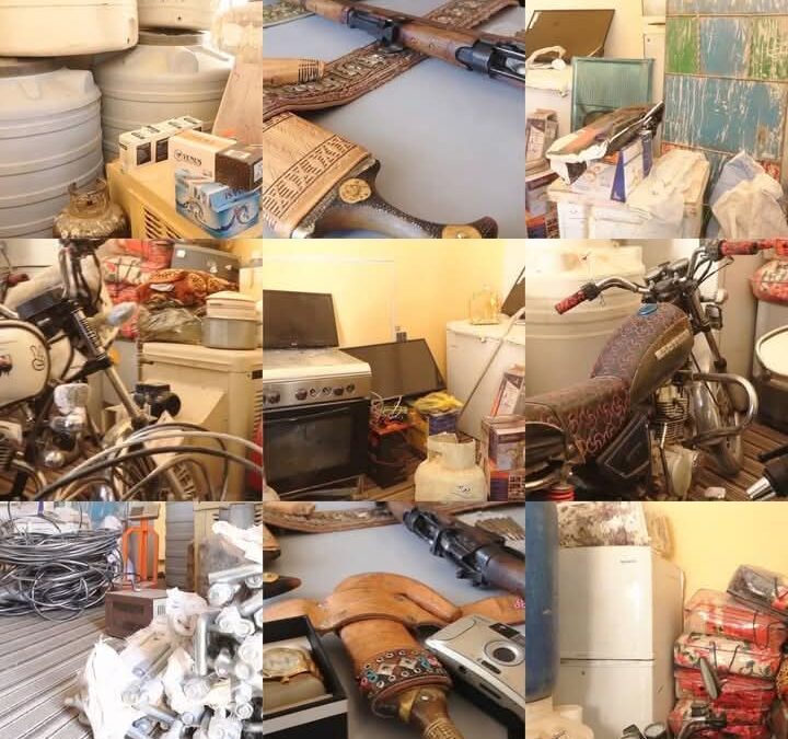 إدارة البحث الجنائي بوادي حضرموت تكشف أخطر عصابة سرقت أكثر من 25 منزل ومحل تجاري في المديريات الغربية