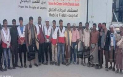 تدشين العمل في المستشفى الميداني المتنقل بمديرية رضوم
