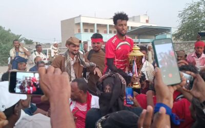 في نهائي بطولة الفقيد مسكين علي  في الرواء بمديرية خنفر.. التلال بطلاً للبطولة  والنهضة وصيفاً