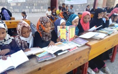“انتقالي أبين يقيم فعالية (أبين تقرأ) في مدرسة الشيماء بالدرجاج”