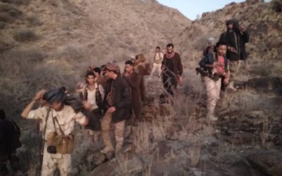 ألوية الدعم والإسناد تنفذ عملية انتشار واسعة لملاحقة العناصر الإرهابية في أبين