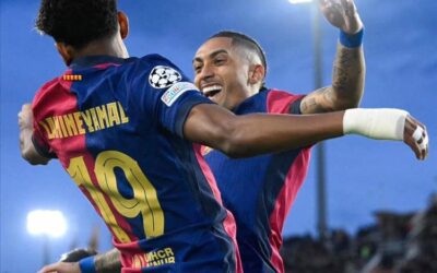 دوري ابطال اوروبا: برشلونة اول الواصلين الى الدور ربع النهائي بعد ان جدد فوزه على بنفيكا