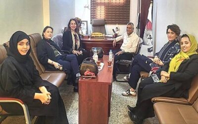 عميد كلية الإعلام يستقبل مسؤول منظمة الصحافة الفرنسية