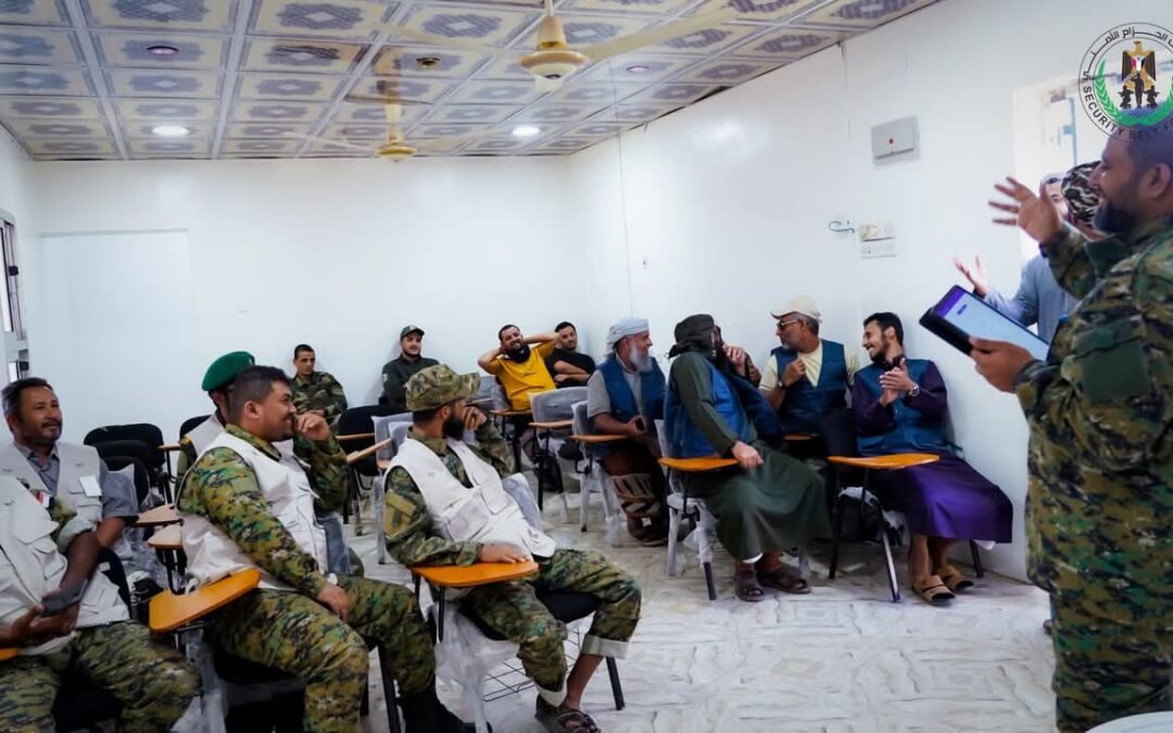 حزام عدن يستهل مشواره في المسابقة الثقافية لقوات الحزام الأمني بالفوز على الشؤون المالية