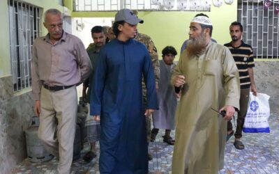 السقاف يتفقد دار رعاية العجزة والمسنين بمديرية الشيخ عثمان