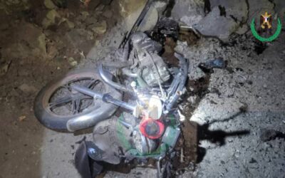 الحزام الأمني يكشف تفاصيل انفجار الدراجة النارية في الضالع