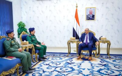 الرئيس الزُبيدي يشدد على سرعة تنفيذ مصفوفة قرار تصنيف مليشيا الحوثي كمنظمة إرهابية