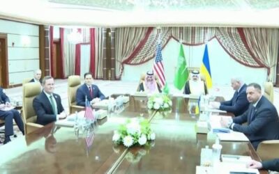 انطلاق محادثات جدة.. أوكرانيا تعرض خطة لوقف النار