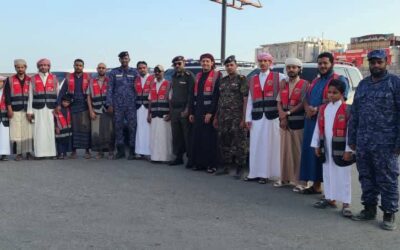 بالتعاون مع الاجهزة الأمنية ساند ينفذ مبادرة تطوعية للسحب والإنقاذ بالمكلا