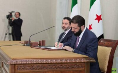 الشرع يوقع على الإعلان الدستوري في سوريا و هذه بنوده