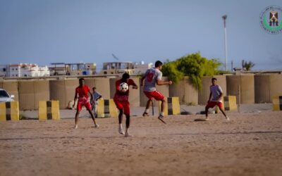 أمن لحج يتأهل إلى نصف نهائي بطولة الحزام الأمني الرمضانية بعد فوزه على العمالقة بركلات الترجيح