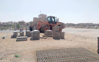 شبوة: تواصل أعمال إزالة العشوائيات والتعديات على المرافق العامة بمدينة عتق