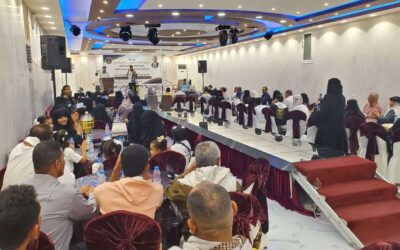الأمانة العامة تُكرّم المعلمين والطلاب المتميزين في عدد من مدارس عدن وأبين