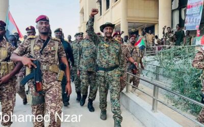 شاهد البرهان يحط بطائرته الخاصة داخل مطار الخرطوم للمرة الأولى منذ اندلاع الحرب