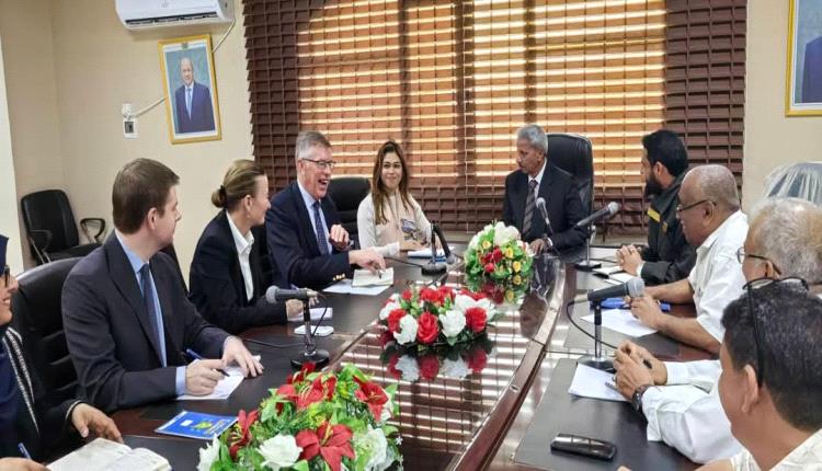 وفد أممي في محافظة لحج لإجراء مباحثات مع السلطة المحلية