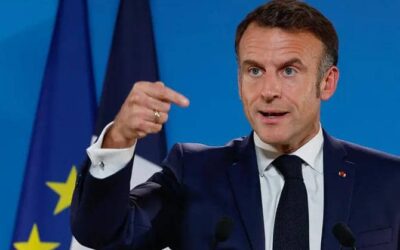 ماكرون: نعيش لحظة حاسمة وصعبة لأوروبا واخترنا دعم أوكرانيا