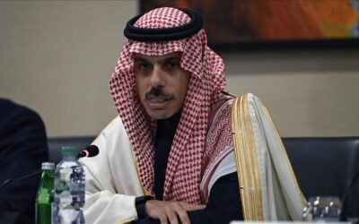 ابن فرحان يبحث مع كالاس مستجدات الأوضاع إقليميا ودوليا
