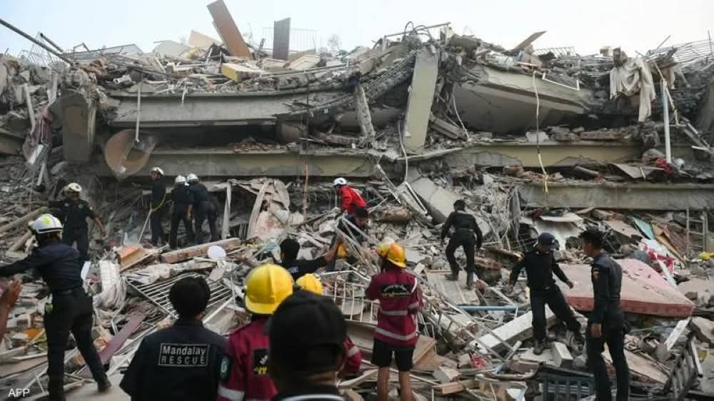 ارتفاع ضحايا الزلزال في ميانمار إلى 8424 شخصاً