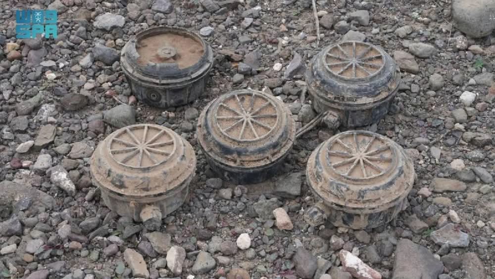 «مسام» ينتزع 543 لغماً في اليمن خلال أسبوع