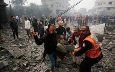 86قتيلاً وجريحاً في مجزرة إسرائيلية بغزة
