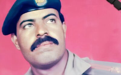 القائد اكرم الحنشي يعزي  في وفاة العميد سالم سند الطالبي