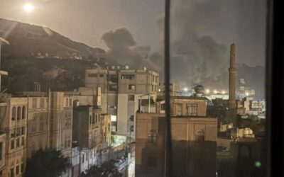الطيران الأمريكي يشن غارات على مناطق يسيطر عليها الحوثيون في صنعاء و الحديدة و مأرب