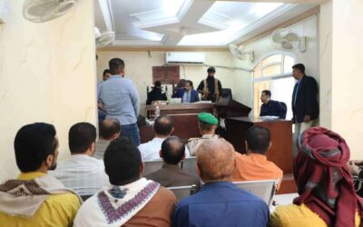 المحكمة الجزائية الابتدائية المتخصصة بعدن تصدر حكماً في قضية اغتيال المشرقي
