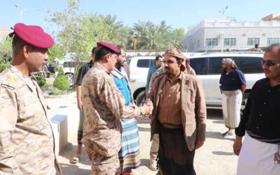 محافظ حضرموت يصل سيئون لتفقد مديريات الوادي والصحراء