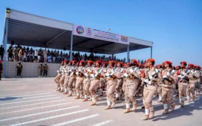عرض عسكري مهيب للنخبة الحضرمية في ذكرى التحرير
