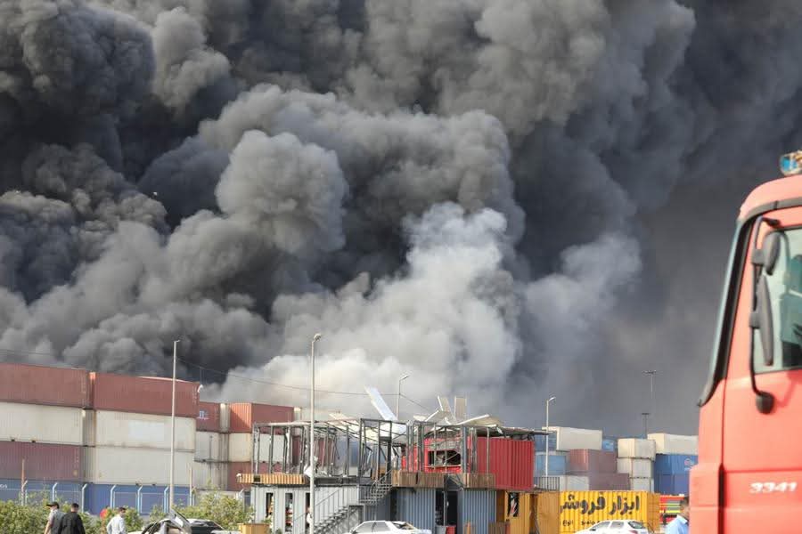 مصرع 25 شخصاواصابة 800 آخرون جراء انفجار ضخم في ميناء بمحافظة هرمزغان بجنوب إيران