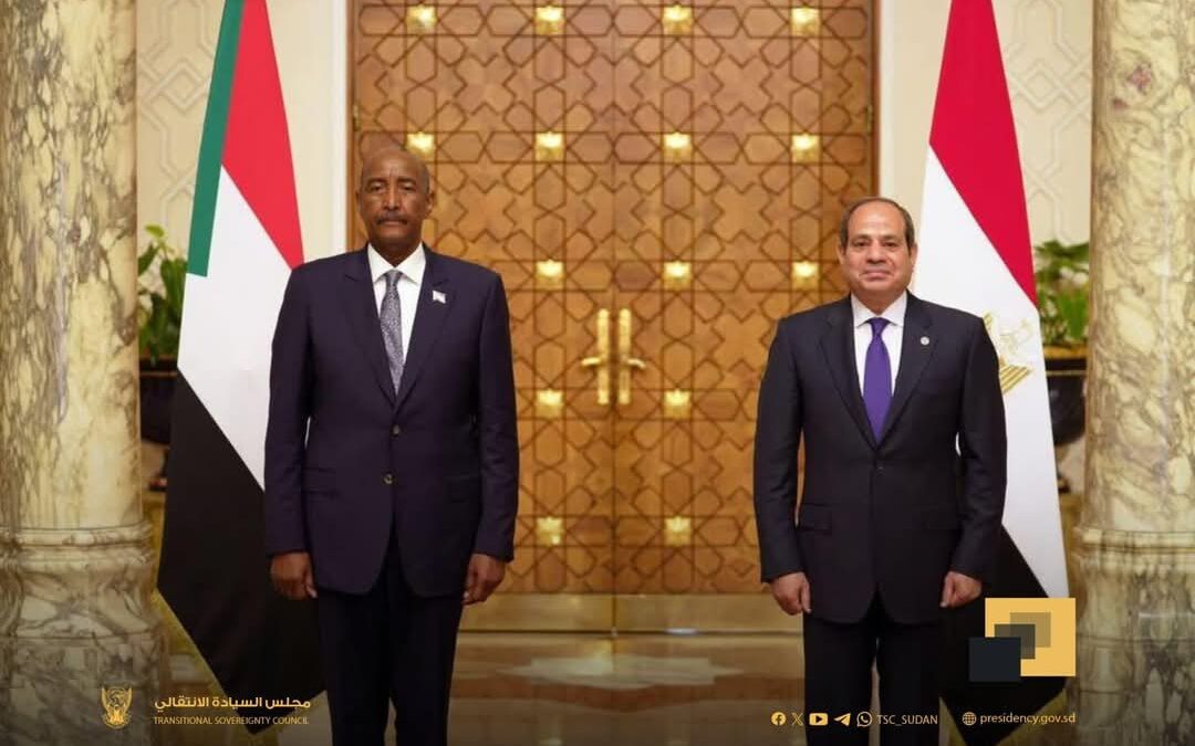 بحثا آفاق التعاون المشترك بين البلدين- البرهان والسيسي يعقدان جلسة مباحثات ثنائية