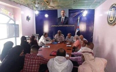 تنفيذية انتقالي التواهي تناقش الأوضاع الخدمية وتؤكد على توحيد الجهود لخدمة المواطنين