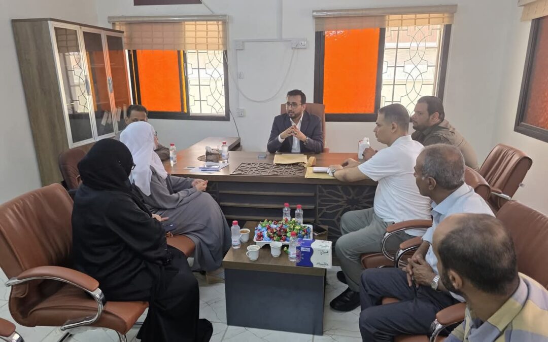 إجراء مراسيم الاستلام والتسليم للهيئة العامة للأراضي وعقارات الدولة