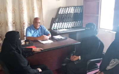 مدير عام مكتب الشباب والرياضة بأبين يلتقي رئيسة جمعية الأمل للمكفوفين لمناقشة تفعيل النشاط الرياضي لمكفوفي الجمعية