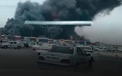 أكثر من 550 مصاباً إثر انفجار شديد بميناء “بندر عباس” الإيراني