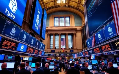 قبل ساعات من رسوم ترامب الجمركية.. التوتر يخيم على الأسواق الأمريكية