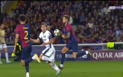 تعادل برشلونة وإنتر ميلان (3 -3) في ذهاب نصف نهائي أبطال أوروبا