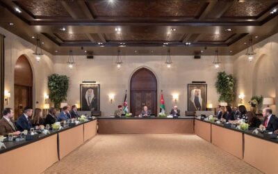ملك الأردن يبحث مع وفدين أمريكي وفرنسي وقف الإبادة الإسرائيلية