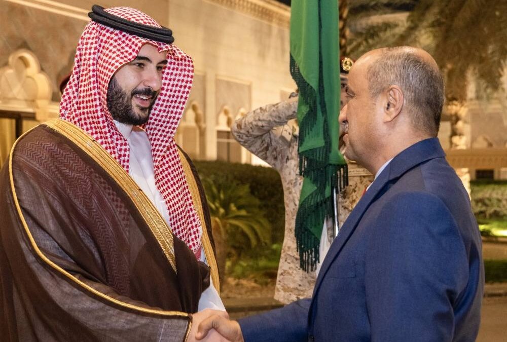 وزير الدفاع السعودي يبحث مع رئيس مجلس الوزراء اليمني العلاقات الثنائية وسبل تعزيزها