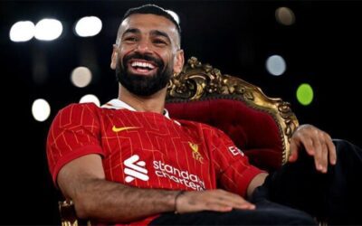 محمد صلاح يسعى لتحطيم رقم دي بروين وهنري قبل نهاية الموسم