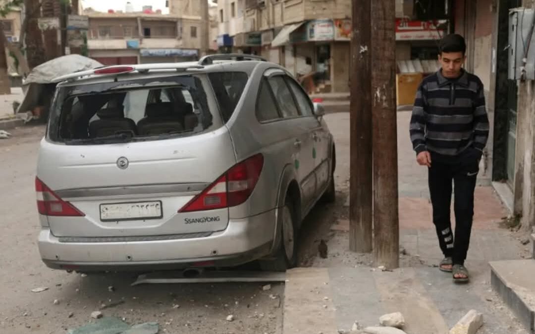 إسرائيل تقصف هدفًا قرب القصر الرئاسي بدمشق والرئاسة السورية تعتبره “تصعيد خطير”