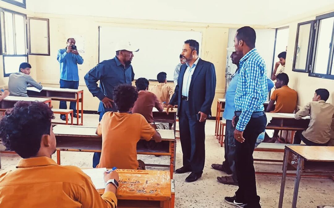 انتقالي أبين يدشن امتحانات الثانوية العامة للعام الدراسي 2024/2025