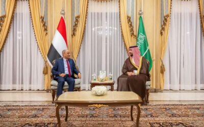 رئيس الوزراء بن بريك يتلقى تهاني القيادة #السعودية بمناسبة تعيينه خلال لقاء وزير الدفاع