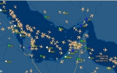 بسبب التوتر بين الهند وباكستان..ظهور مسارات طويلة للطائرات المدنية فوق عُمان والإمارات والكويت