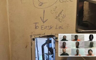 فرار 10 سجناء خطرين من سجن أمريكي شهير عبر ثقب مرحاض